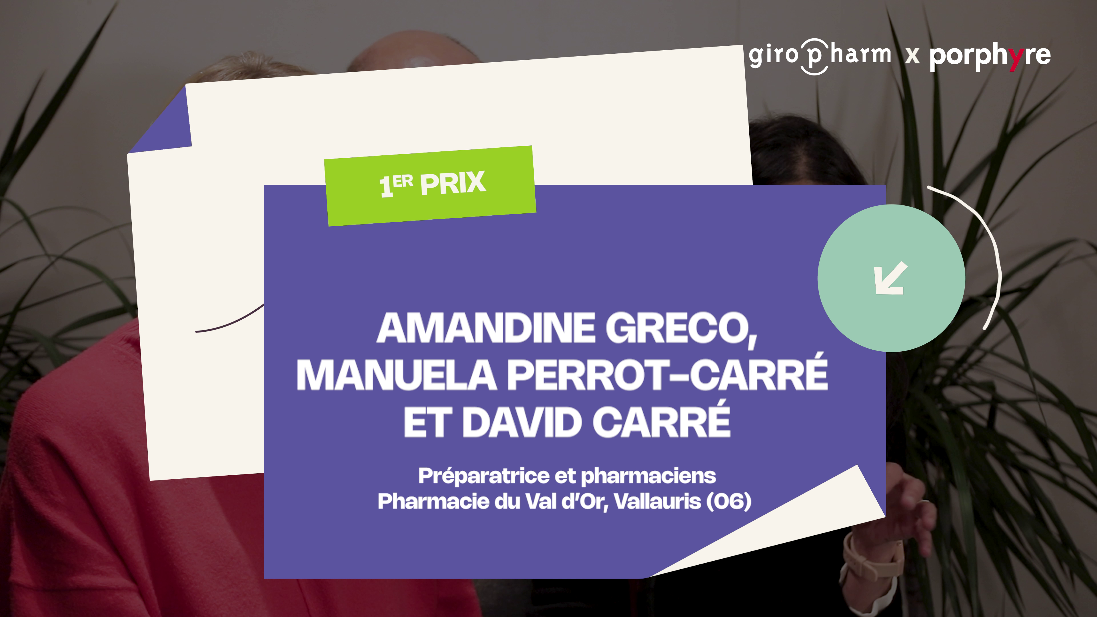 Amandine GRECO, Manuela PERROT-CARRÉ et David CARRÉ