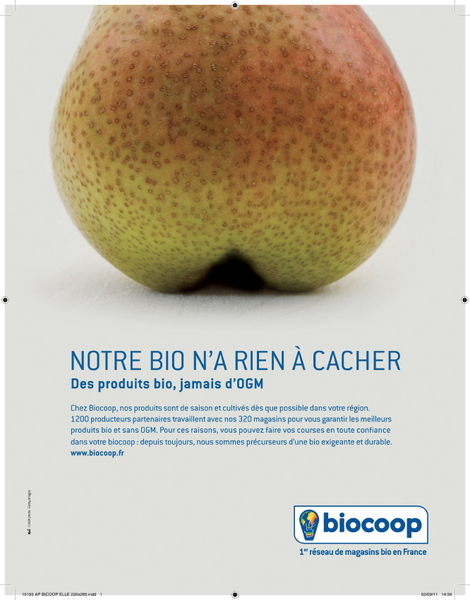 Biocoop fait sa pub