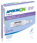 Apokinon : des ampoules dosées à 5 mg/ml