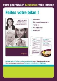 Giropharm en campagne contre les risques cardiovasculaires