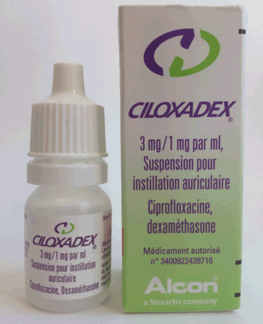 Ciloxadex : anti-infectieux et anti-inflammatoire en ORL