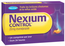 Nexium Control : l’ésoméprazole en conseil