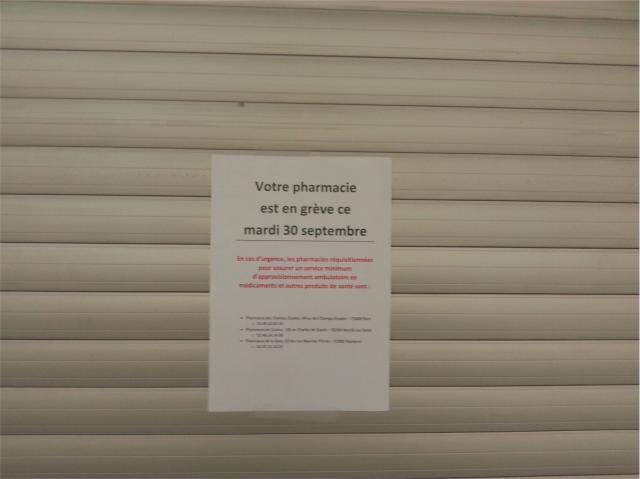 Grève du 30 septembre : les chiffres de l’Ordre