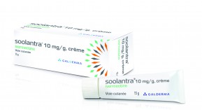 Soolantra : une crème anti-inflammatoire dans la rosacée