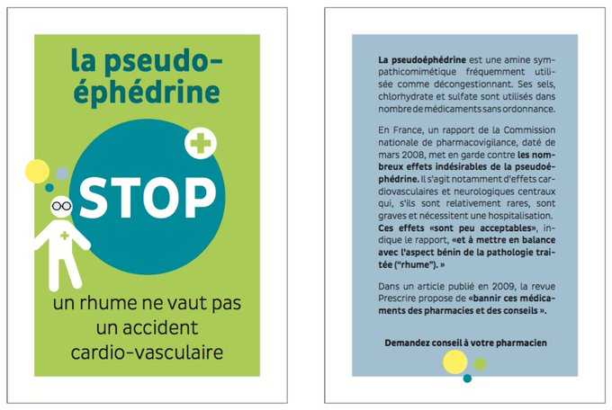 Pseudoéphédrine : un pharmacien bordelais appelle à la bannir des officines