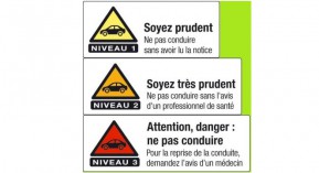 Pictogrammes pour la sécurité routière :  les benzodiazépines passent en niveau 3