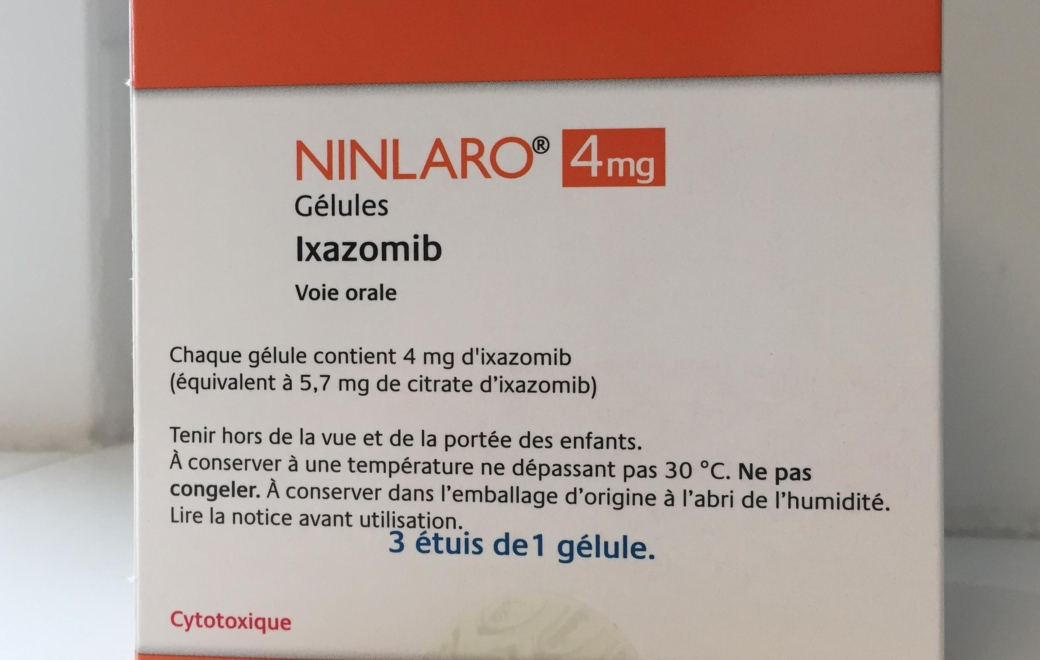 Ninlaro : modification du taux de remboursement