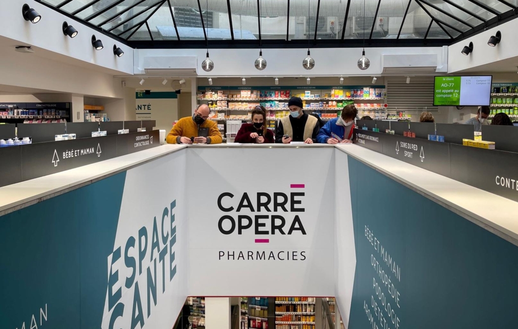 Pharmacie Carré Opéra : Pharmabest versus haut de gamme !