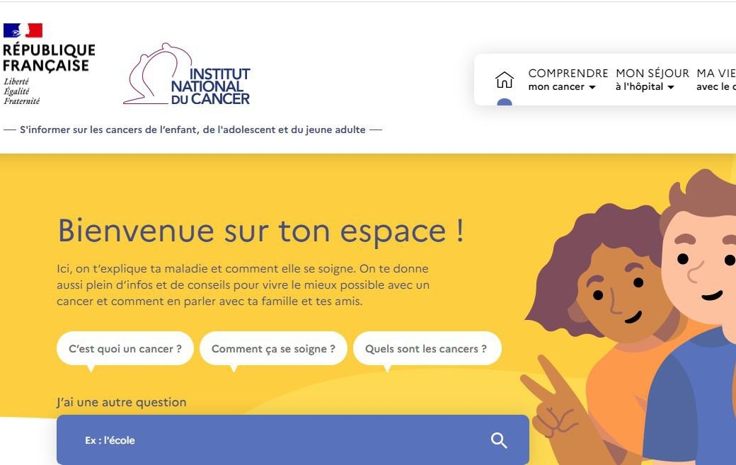 Cancers des enfants et des jeunes adultes : un site pour s’informer