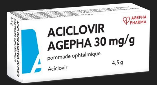 Aciclovir en pommade ophtalmique : le retour en pharmacie