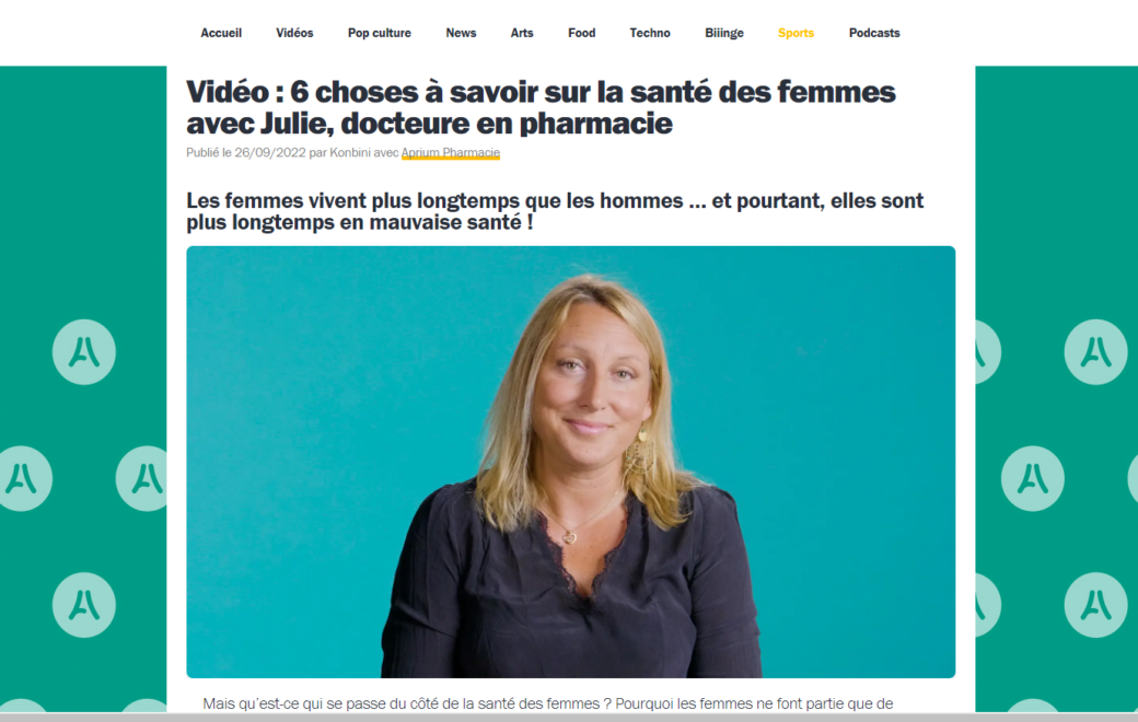 Aprium séduit la femme en images