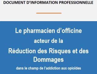 Addiction aux opioïdes : un document d’aide pour les officinaux