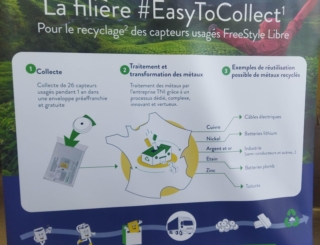 FreeStyle Libre : des boîtes jaunes et une collecte verte