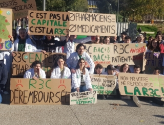 Mobilisation du 21 novembre : une centaine d’étudiants et pharmaciens dans les rues de Marseille