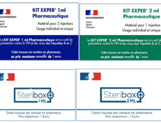 Steribox à 1 euro : de nouveau en pharmacie