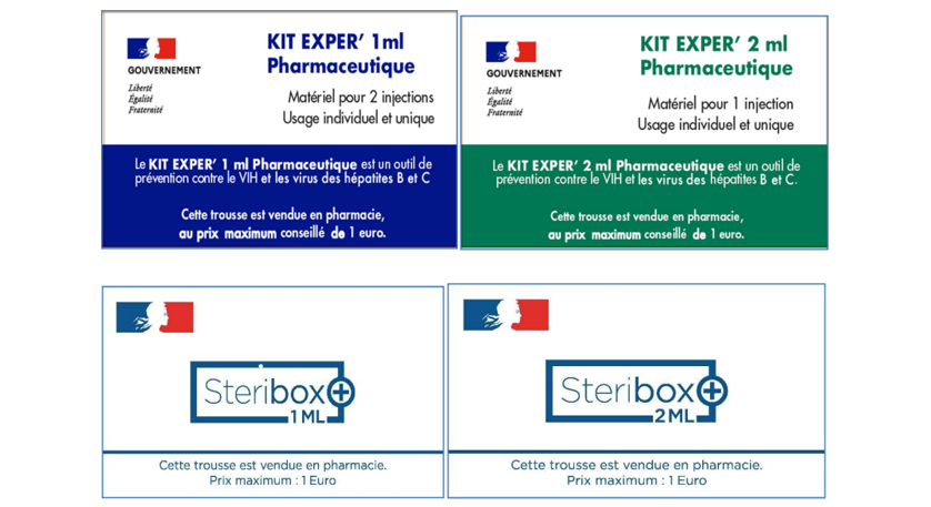 Steribox à 1 euro : de nouveau en pharmacie