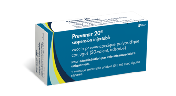 Prevenar 20 : en remplacement de Prevenar 13 chez l’adulte