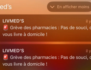 Grève des pharmacies du 30 mai : la plateforme de livraison Livmed’s choque les manifestants