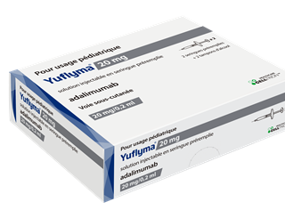 Yuflyma 20 mg : un dosage pédiatrique