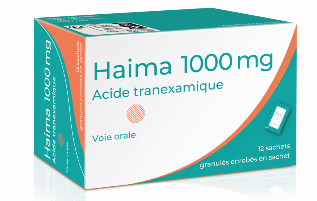 Haima 1000 mg : nouveau médicament prescrit en cas de règles abondantes