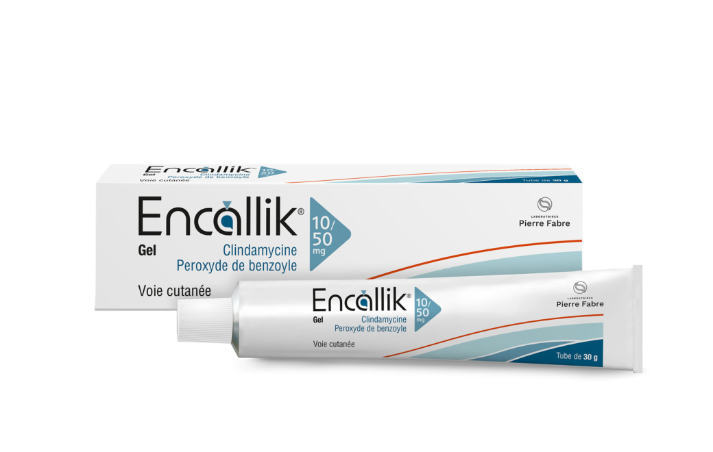 Encallik, topique antiacnéique