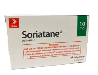 Soriatane, médicament à prescription initiale annuelle restreinte et surveillance particulière