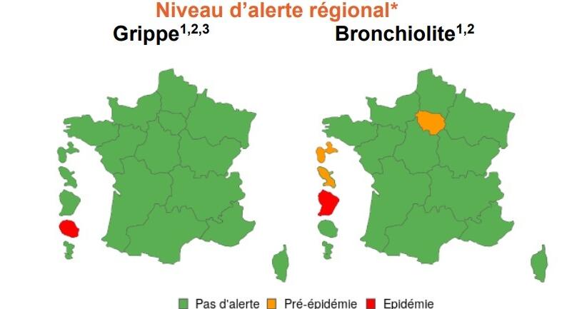 Surveillance des infections respiratoires : la bronchiolite arrive