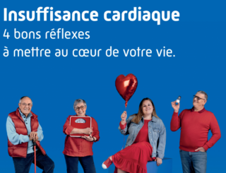 Insuffisants cardiaques : une campagne pour promouvoir 4 réflexes