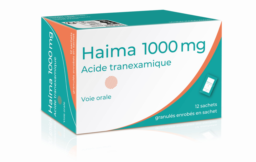 Haima 1 000 mg, en cas de ménorragies