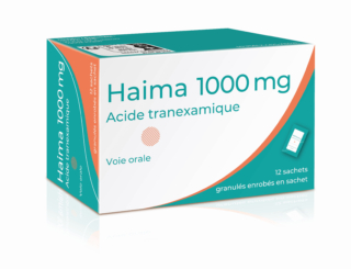 Haima 1 000 mg, en cas de ménorragies