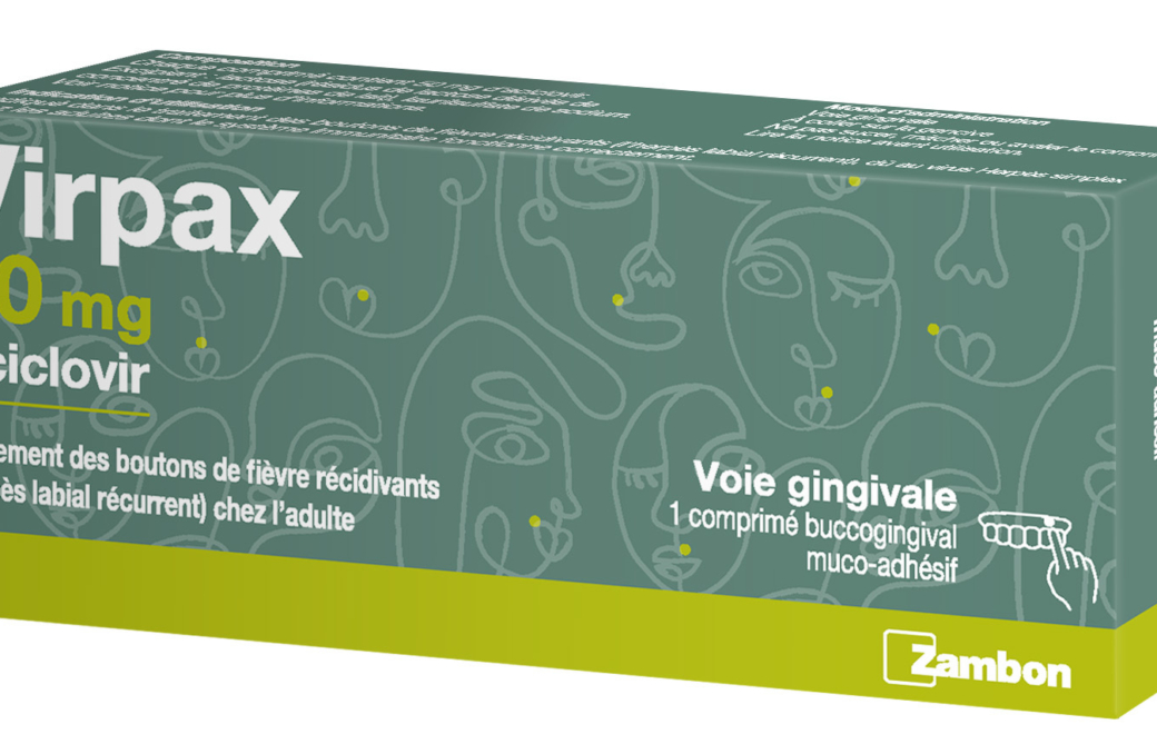 Virpax, traitement monodose de l’herpès labial