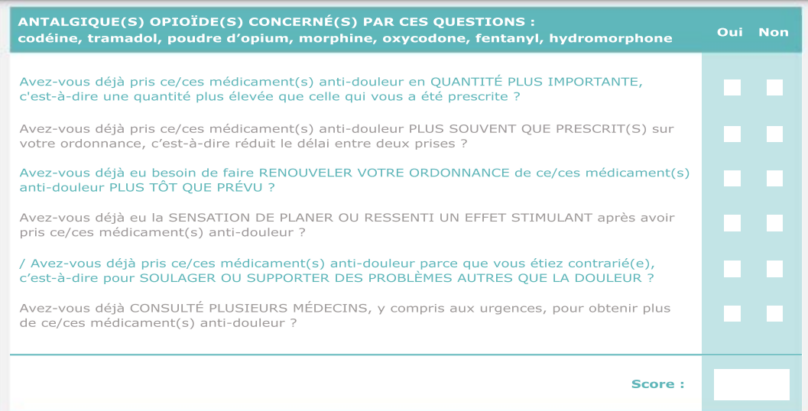 Observatoire Français des médicaments antalgiques (OFMA)