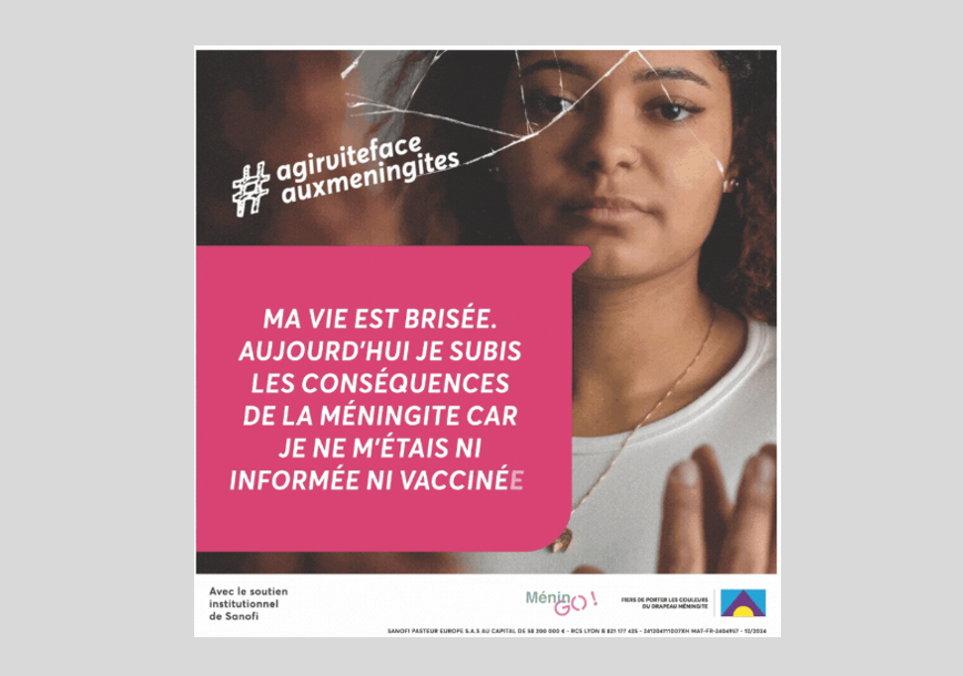 MéninGO! lance une campagne de sensibilisation aux méningocoques