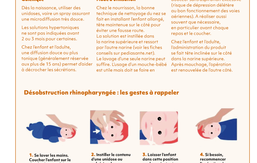 Les produits d’hygiène nasale