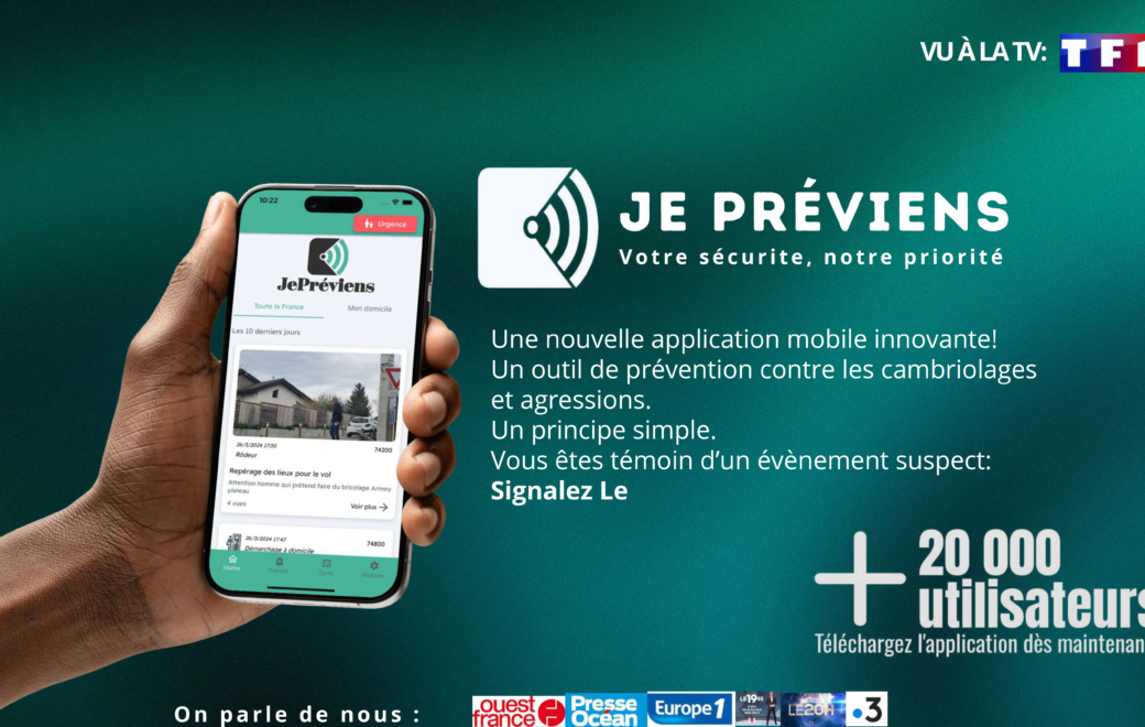 JePréviens, pour mettre fin au vol avant qu’il ne décolle