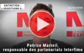 [VIDÉO] 3 questions à Patrice Marteil, responsable des partenariats Interfimo