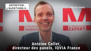 3 questions à Antoine Collet, directeur des panels, Iqvia France