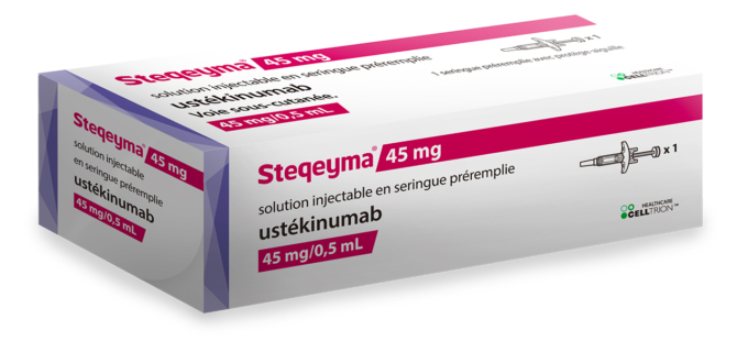 Steqeyma, ustékinumab injectable