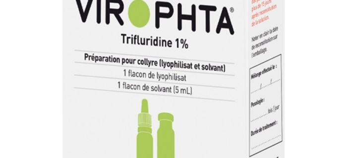 Collyre Virophta : indications temporairement restreintes